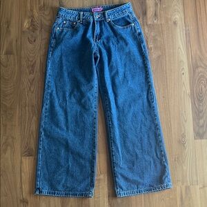 Edikted low rise blue jeans, like new